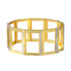 TOMEI Diamond Cut Collection Bangle, Yellow Gold 916