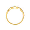TOMEI Honeycomb Ring, Yellow Gold 916