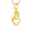 TOMEI Geometrical Link Pendant, Yellow Gold 916