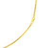 TOMEI Bamboo Tube Necklace, Yellow Gold 916