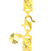 TOMEI Curb Bracelet, Yellow Gold 916