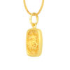 TOMEI Fu Pendant, Yellow Gold 916