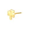 TOMEI Lucky Clover Earrings, Yellow Gold 916