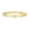TOMEI Dual-Tone Full Beads Bangle, Yellow Gold 916