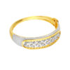 TOMEI Diamond Cut Collection Beads-Fall Bangle, Yellow Gold 916