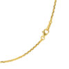 TOMEI Dual-Tone Flower Necklace, Yellow Gold 916