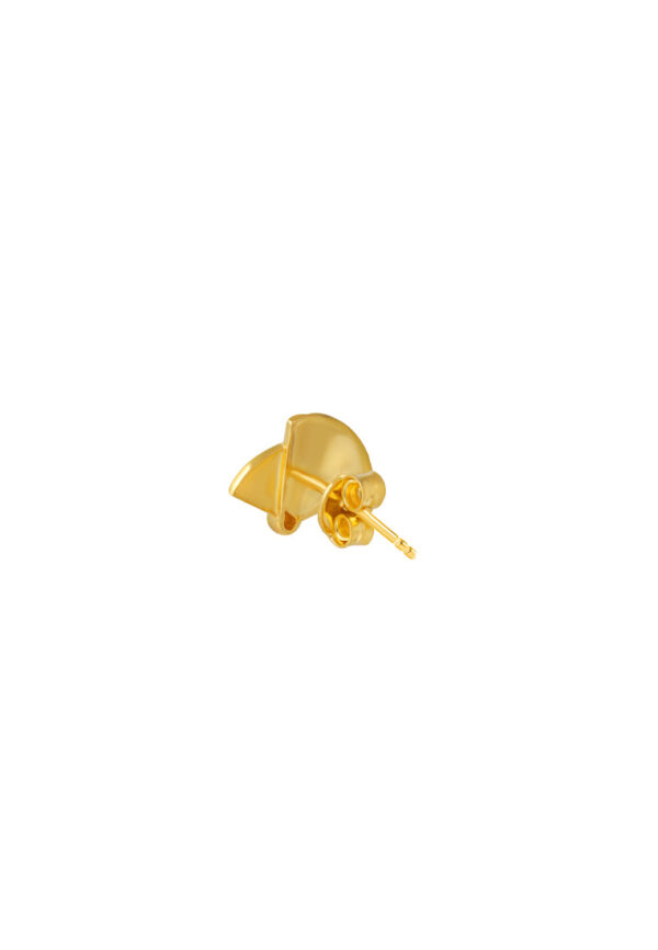 TOMEI Fan Earrings, Yellow Gold 916