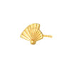 TOMEI Fan Earrings, Yellow Gold 916