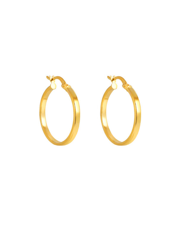 TOMEI Lusso Italia Earrings, Yellow Gold 916