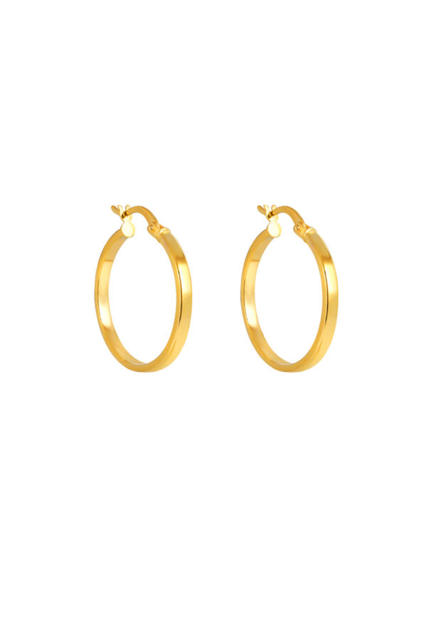 TOMEI Lusso Italia Earrings, Yellow Gold 916
