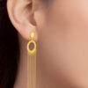 TOMEI Lusso Italia Tassels Earrings, Yellow Gold 916