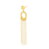 TOMEI Lusso Italia Tassels Earrings, Yellow Gold 916