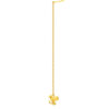 TOMEI Butterfly Drop Earrings, Yellow Gold 916