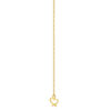 TOMEI Love Drop Earrings, Yellow Gold 916