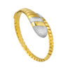 TOMEI Diamond Cut Collection Bangle, Yellow Gold 916