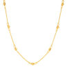 TOMEI Bead Necklace, Yellow Gold 916