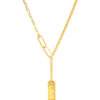 TOMEI Love Note Necklace, Yellow Gold 999 (5D)