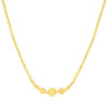 TOMEI Bead Necklace, Yellow Gold 916