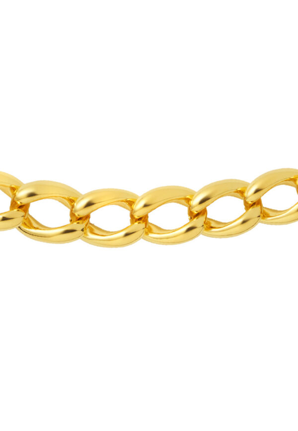 TOMEI Dragon Head Linked Bracelet, Yellow Gold 999 (5D)