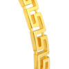 TOMEI Art Of Meander Bangle, Yellow Gold 916