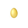 TOMEI Golden Egg Wealth Ornaments, Yellow Gold 916