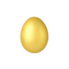 TOMEI Golden Egg Wealth Ornaments, Yellow Gold 916