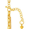 TOMEI Freedom Of The Heart Bracelet, Yellow Gold 999 (5D)
