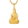 TOMEI Buddha Pendant, Yellow Gold 916