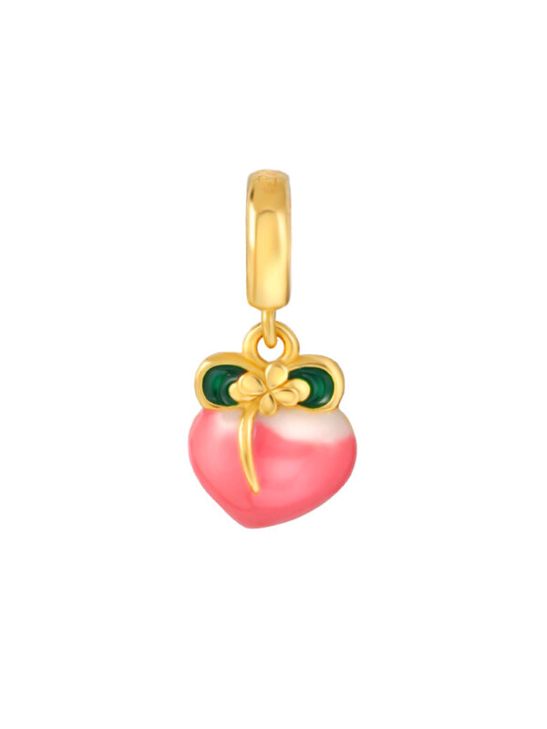 TOMEI Peach Charm, Yellow Gold 916