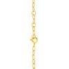 TOMEI Dual-Tone Circle & Bar Bracelet, Yellow Gold 916