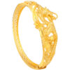 TOMEI Dragon Phoenix Bangle, Yellow Gold 916