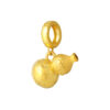 TOMEI Lucky Gourd Charm, Yellow Gold 916