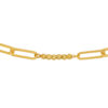 TOMEI Lusso Italia Linked Beads Bracelet, Yellow Gold 916