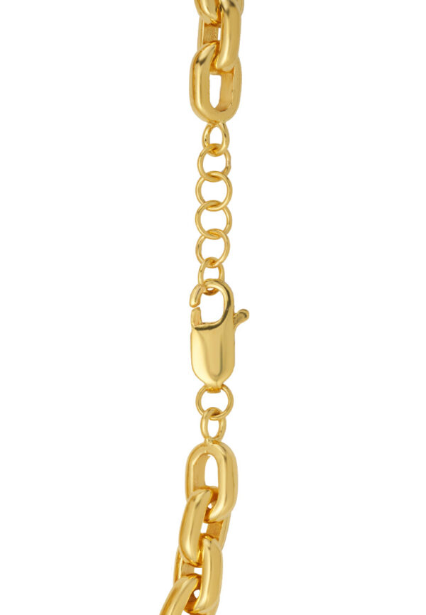 TOMEI Linked Chain Bracelet, Yellow Gold 916