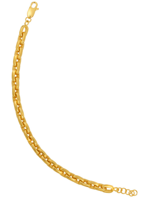 TOMEI Linked Chain Bracelet, Yellow Gold 916