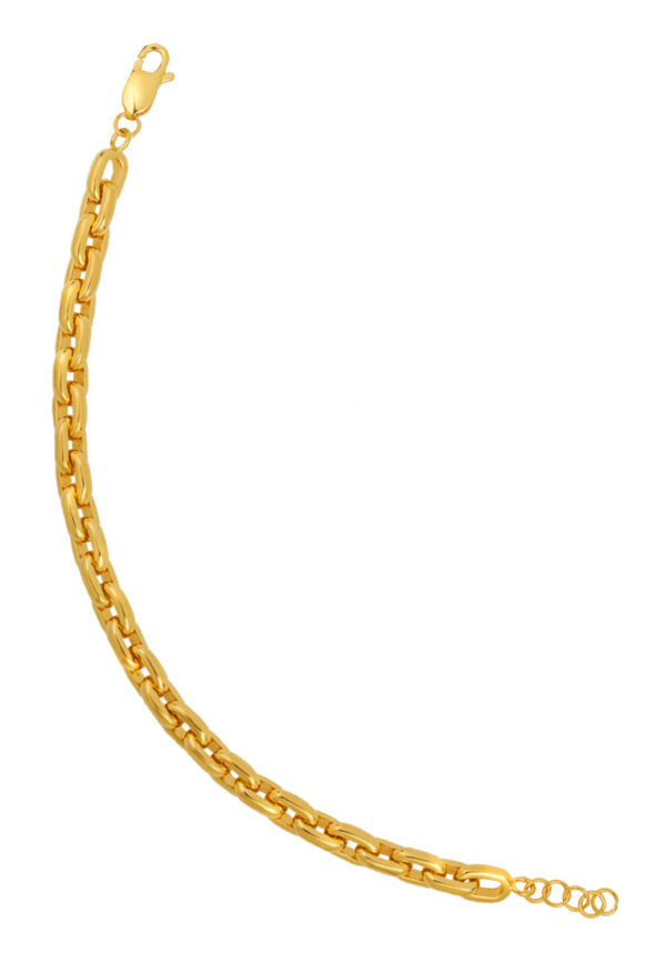 TOMEI Linked Chain Bracelet, Yellow Gold 916