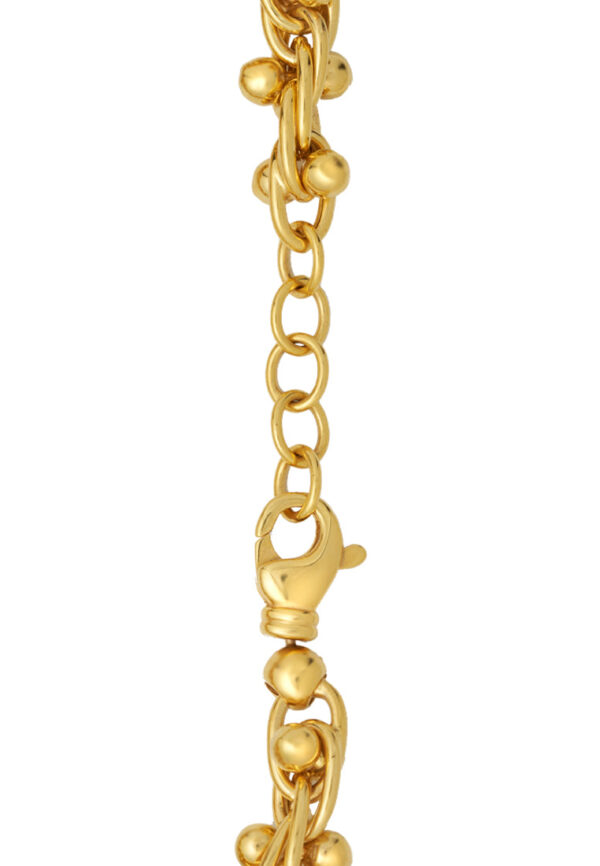 TOMEI Lusso Italia Tangled Beads Bracelet, Yellow Gold 916
