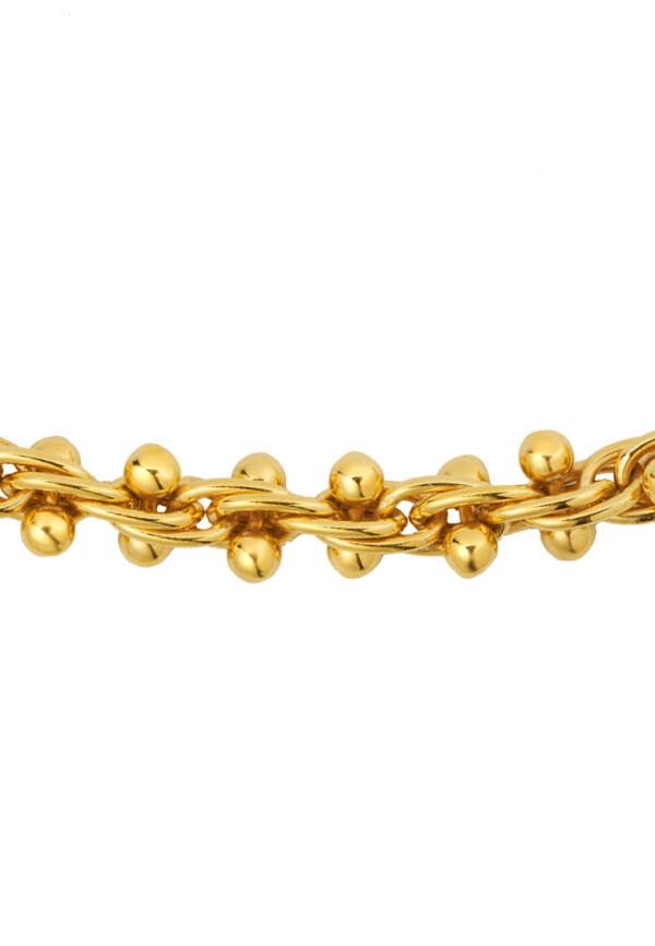 TOMEI Lusso Italia Tangled Beads Bracelet, Yellow Gold 916