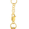 TOMEI Dual-Tone Ball Bracelet, Yellow Gold 916