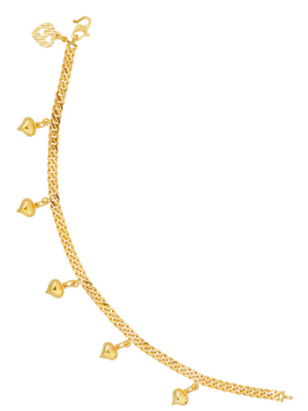TOMEI Drops of Love Bracelet, Yellow Gold 916