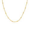 TOMEI Ball Beads Necklace, Yellow Gold 916