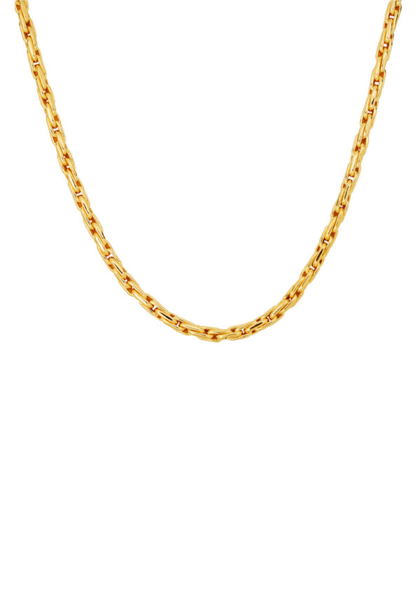 TOMEI Layered Link Necklace, Yellow Gold 916