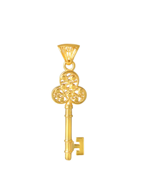 TOMEI Lusso Italia Key Pendant, Yellow Gold 916