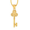 TOMEI Lusso Italia Key Pendant, Yellow Gold 916