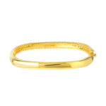 TOMEI Lusso Italia Elegant Bangle, Yellow Gold 916