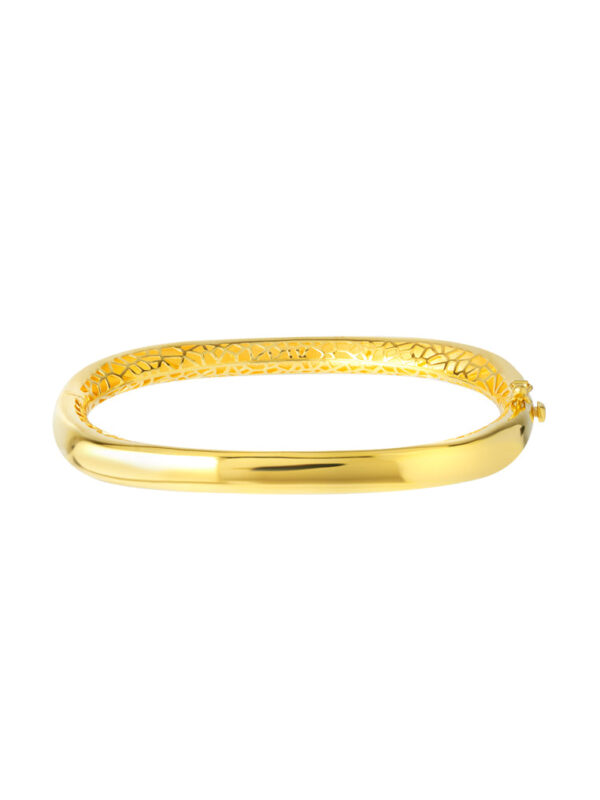TOMEI Lusso Italia Elegant Bangle, Yellow Gold 916