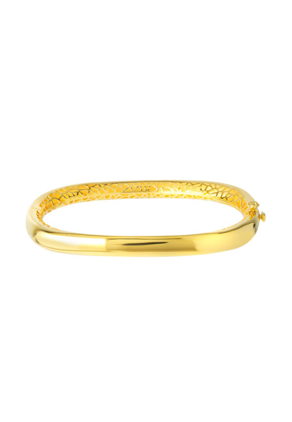 TOMEI Lusso Italia Elegant Bangle, Yellow Gold 916