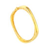 TOMEI Lusso Italia Elegant Bangle, Yellow Gold 916