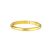 TOMEI Mix & Match Stackable Ring (2 Pcs), Yellow Gold 916