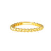 TOMEI Mix & Match Stackable Ring (2 Pcs), Yellow Gold 916